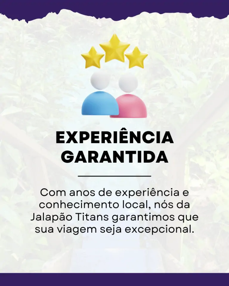 Foto do deslumbrante cenário natural do Jalapão, com montanhas, cachoeiras e vegetação exuberante. Destaque para o pacote de viagens da Jalapão Titans Ecoturismo, oferecendo uma aventura única e imersiva na natureza intocada. Ideal para quem busca experiências autênticas de ecoturismo.